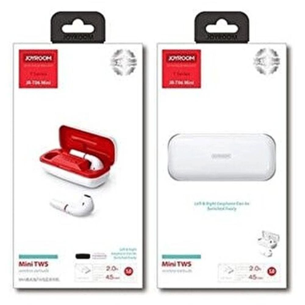 Joyroom JR-T06 Beyaz Bluetooth Kulaklık