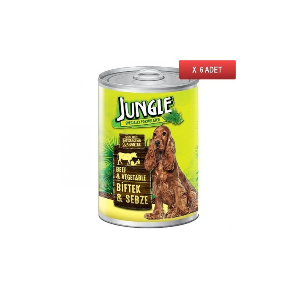Jungle Biftekli Sebzeli 415 Gr Kopek Konservesi Fiyatlari