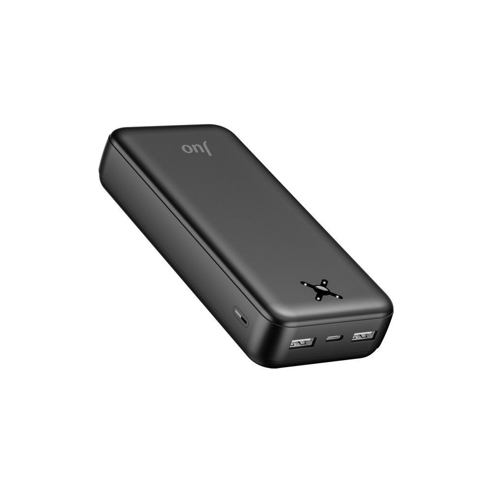 Juo 20.000 mAh 10.5W Siyah Çift USB-A Çıkışlı Taşınabilir Hızlı Şarj Cihazı Powerbank
