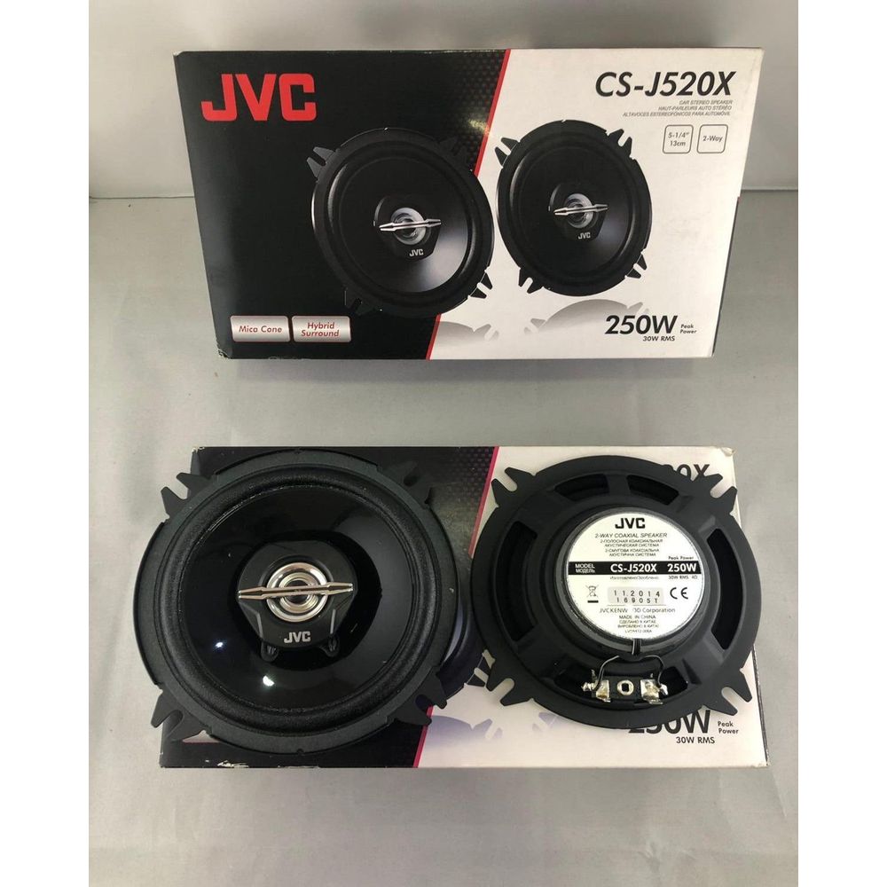 JVC CS J520X Speaker 13 cm Renault Master 2 2003-2010 Front Doors 
