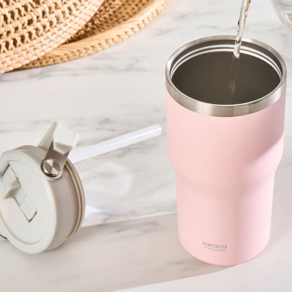 Karaca Star Ice Çelik 550 ml Pembe Sızdırmaz Termos Fiyatları