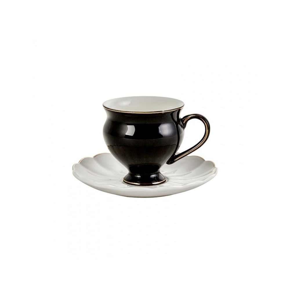 Yoğurmak Görünüm peri  Karaca Black Swan 6 Kişilik Kahve Fincan Takımı Modelleri ve Fiyatları