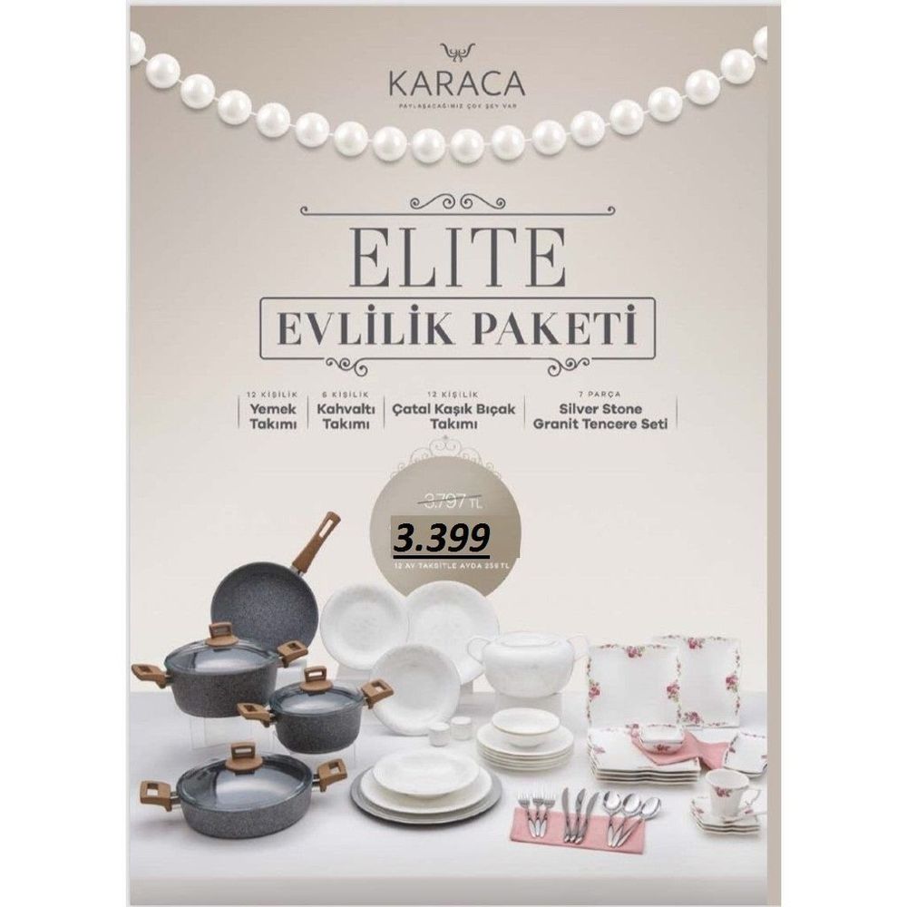 2019 Karaca Kahvaltı Takımları Mor 2019 Karaca Kahvaltı Takımları Mor