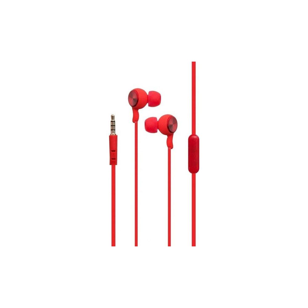 Karler Bass KR-604 Kırmızı Wired Music Kulaklık