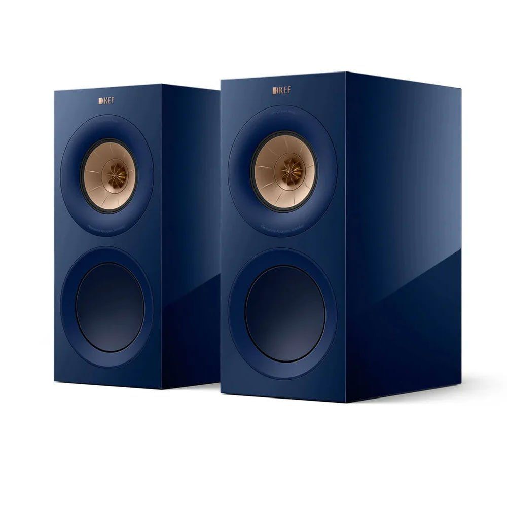 Kef R3 Meta Raf Tipi Hi-Fi Çift Mavi Pasif Hoparlör