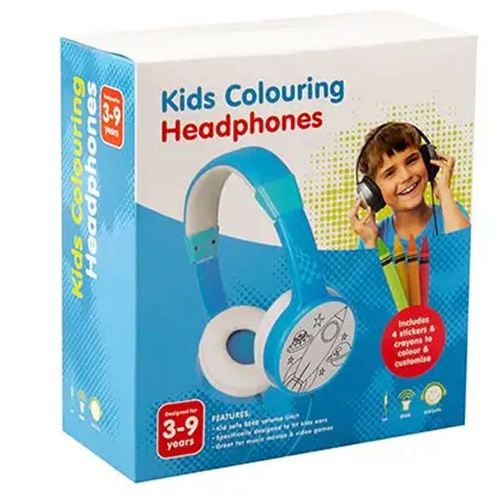 Kids H-31115 3.5Mm AUX Mavi Çocuk Kulaklığı