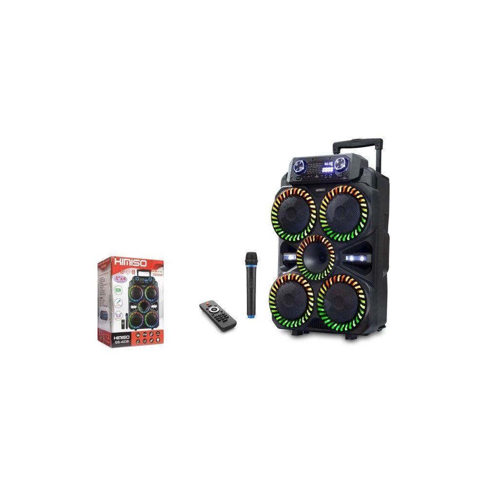 Kimiso QS-4238 Powered Müzik Çalar Bluetooth Hoparlör