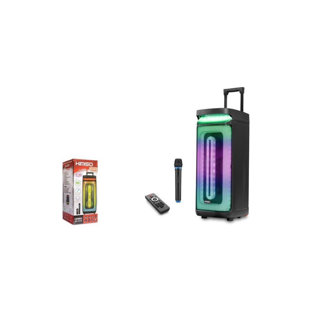 Kimiso QS4230 2x8 inç 265x300x675 mm Bluetooth Speaker