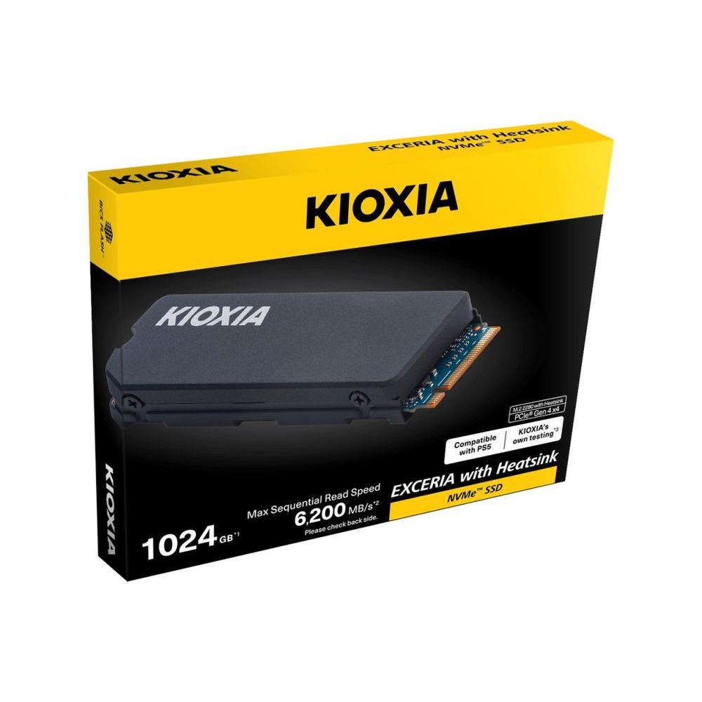 Kioxia LSC11K1T02G8 Exceria 1 TB 6200/4900 MB/s M.2 2280 PCIe 4.0 NVMe SSD