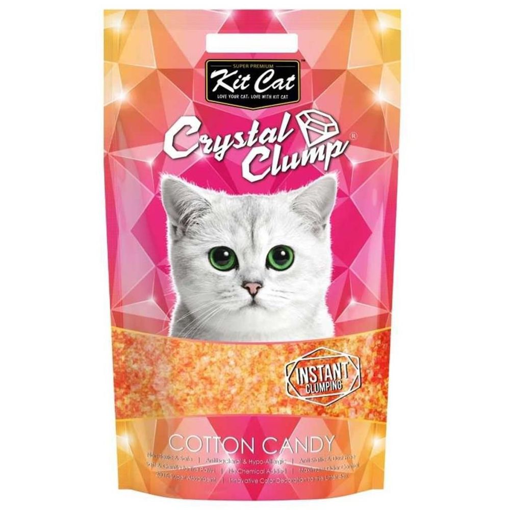 Kit Cat Cotton Candy Topaklanan Silika 4 Lt Kedi Kumu Fiyatlari