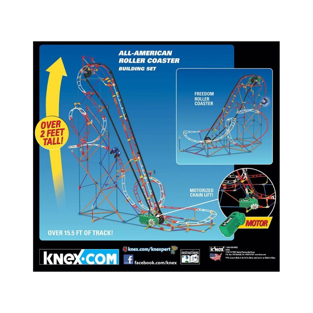 knex all star adventure roller coaster