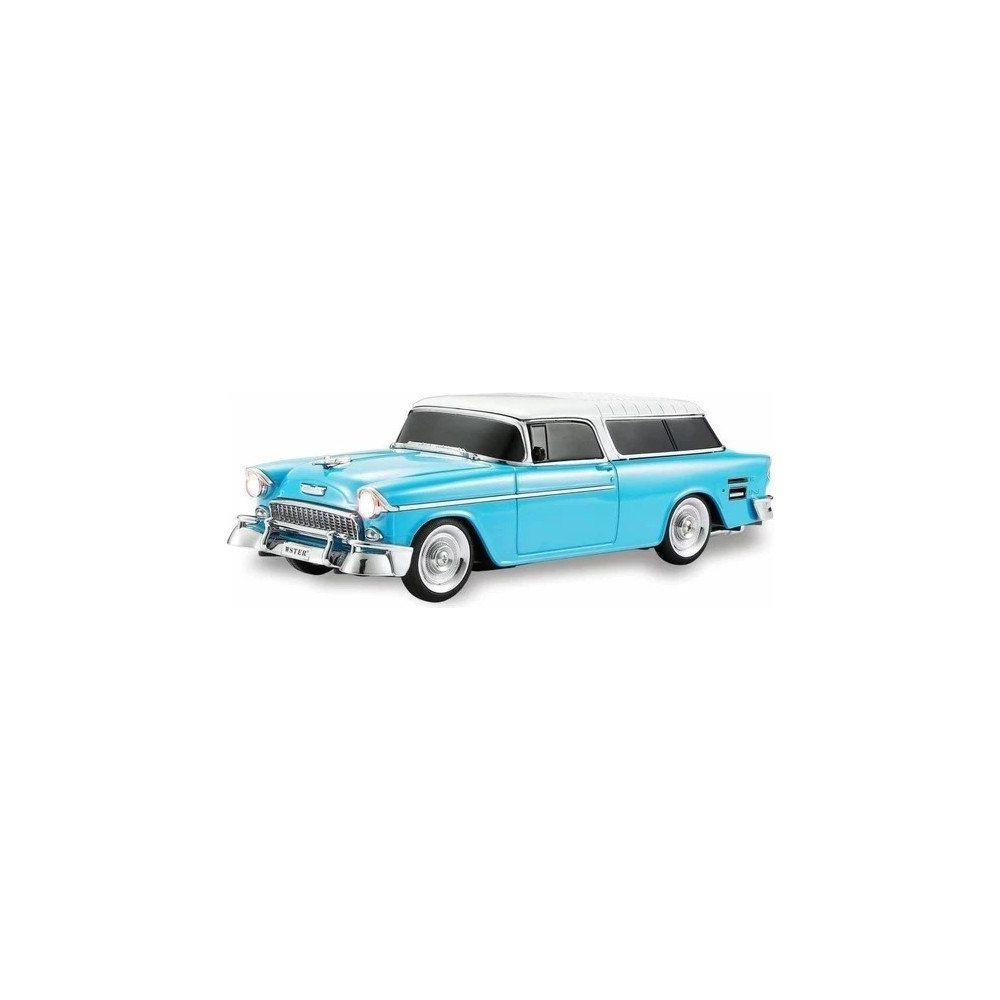 Knstar WS-1955 Klasik Araba USB TF FM Radyo Mavi Bluetooth Hoparlör