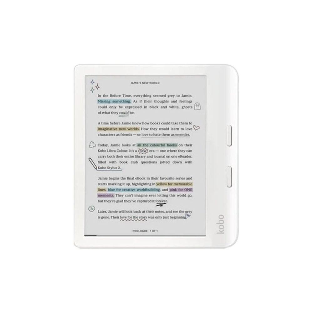 Kobo Libra Colour 32 GB 7 inç Beyaz E-Kitap Okuyucu Fiyatları | Cimri