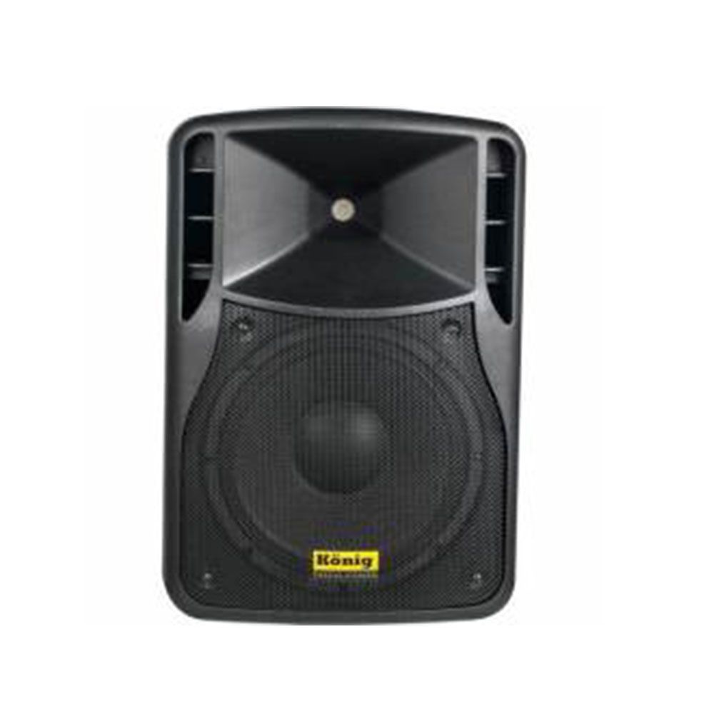 Konig K-1510A 25 cm USB-SD Girişli 450 W Plastik Kabin Hoparlör
