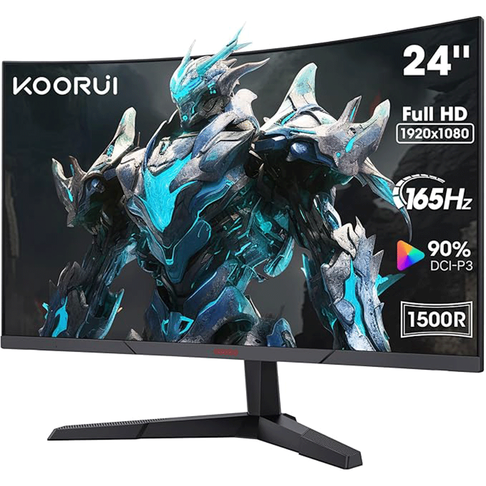 Koorui 24E6CA 23.6 inç 180Hz 6ms Monitör