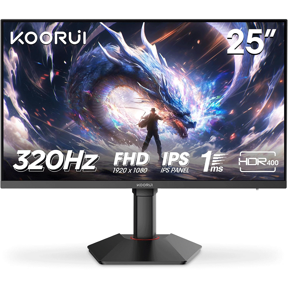 Koorui G2511E 24.5 inç 320Hz IPS Oyuncu Monitörü