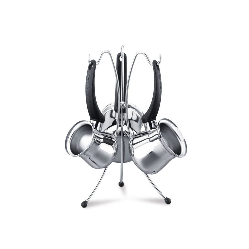 heater8枚セット Hascevher Octavia 9 Pcs Tencere Set (18/20/24 Ten./24 Karn./24