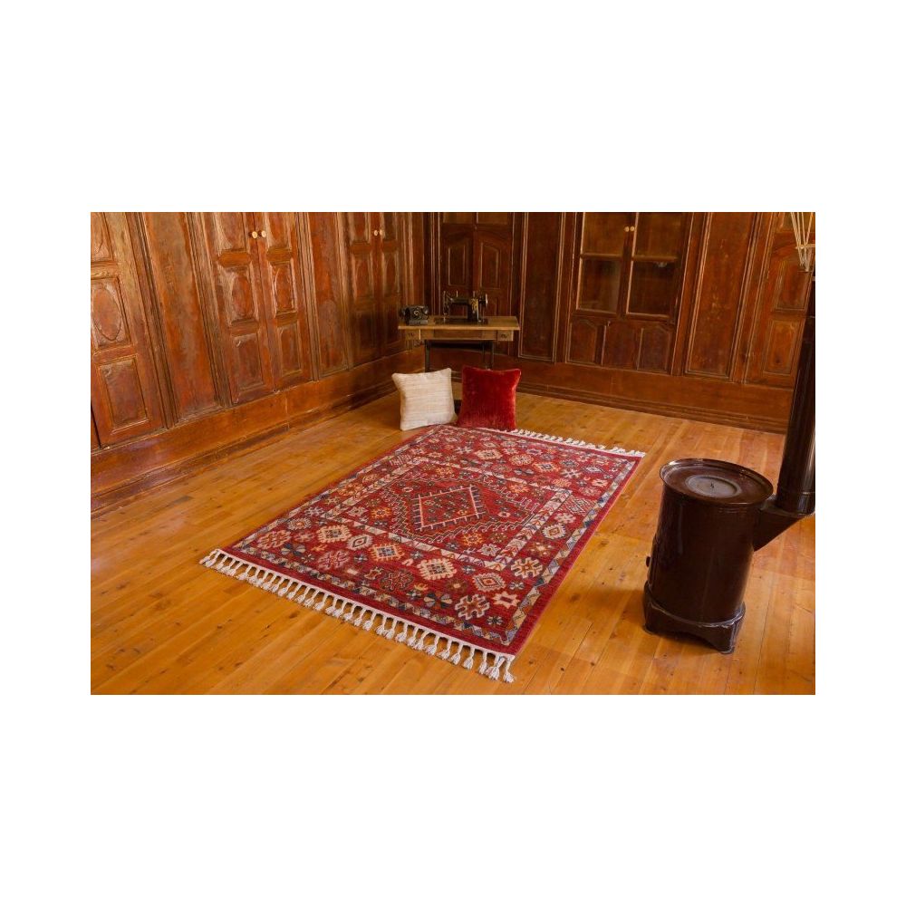 koza 80014a back to home bordo 160x220 cm hali fiyatlari