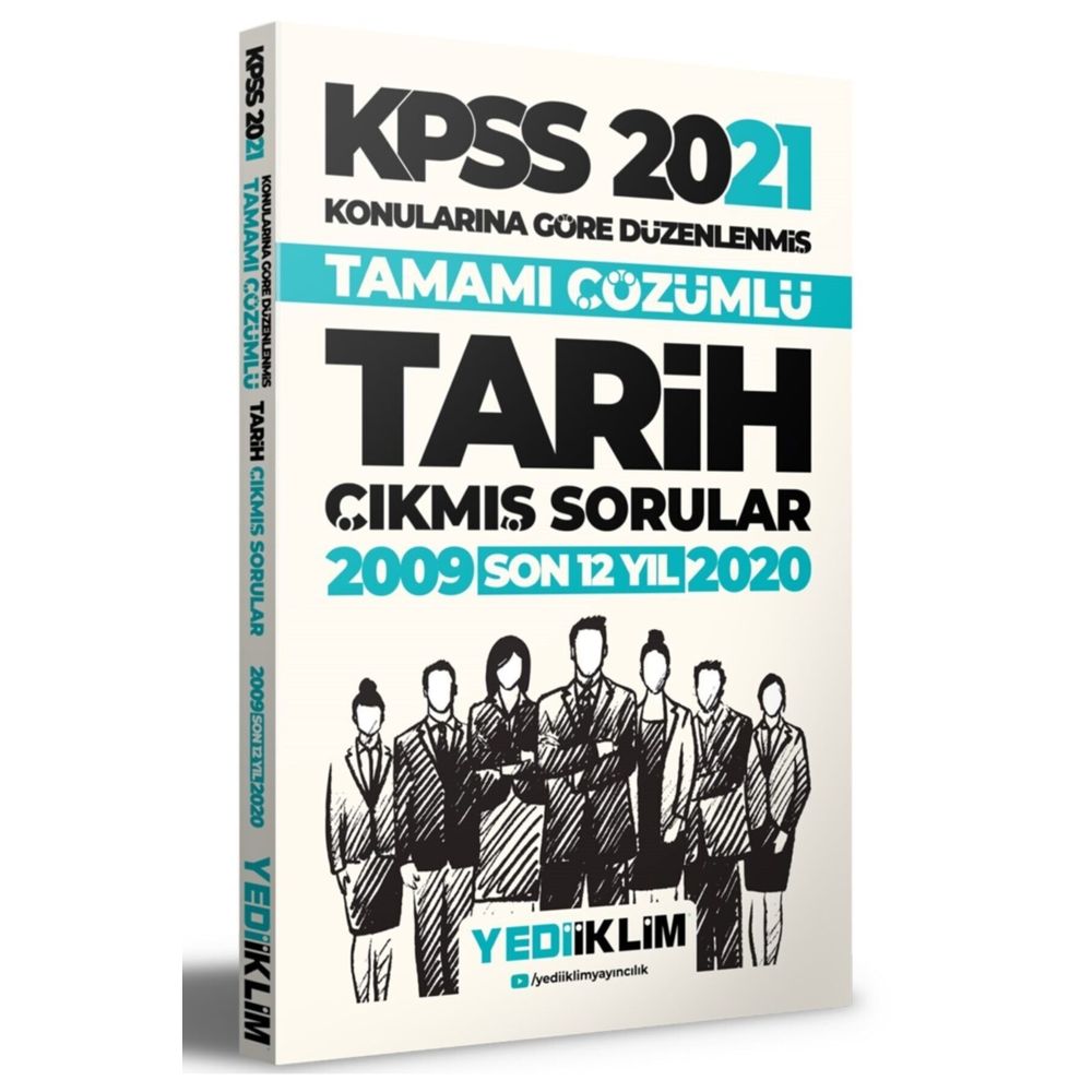 2021 Kpss Genel Kultur Tarih Konularina Gore Tamami Cozumlu Cikmis Sorular Son 12 Yil Yediiklim Yayinlari Fiyatlari
