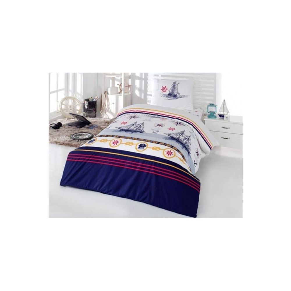 Kristal Yelkenli Lacivert Tek Kisilik Nevresim Takimi Fiyatlari