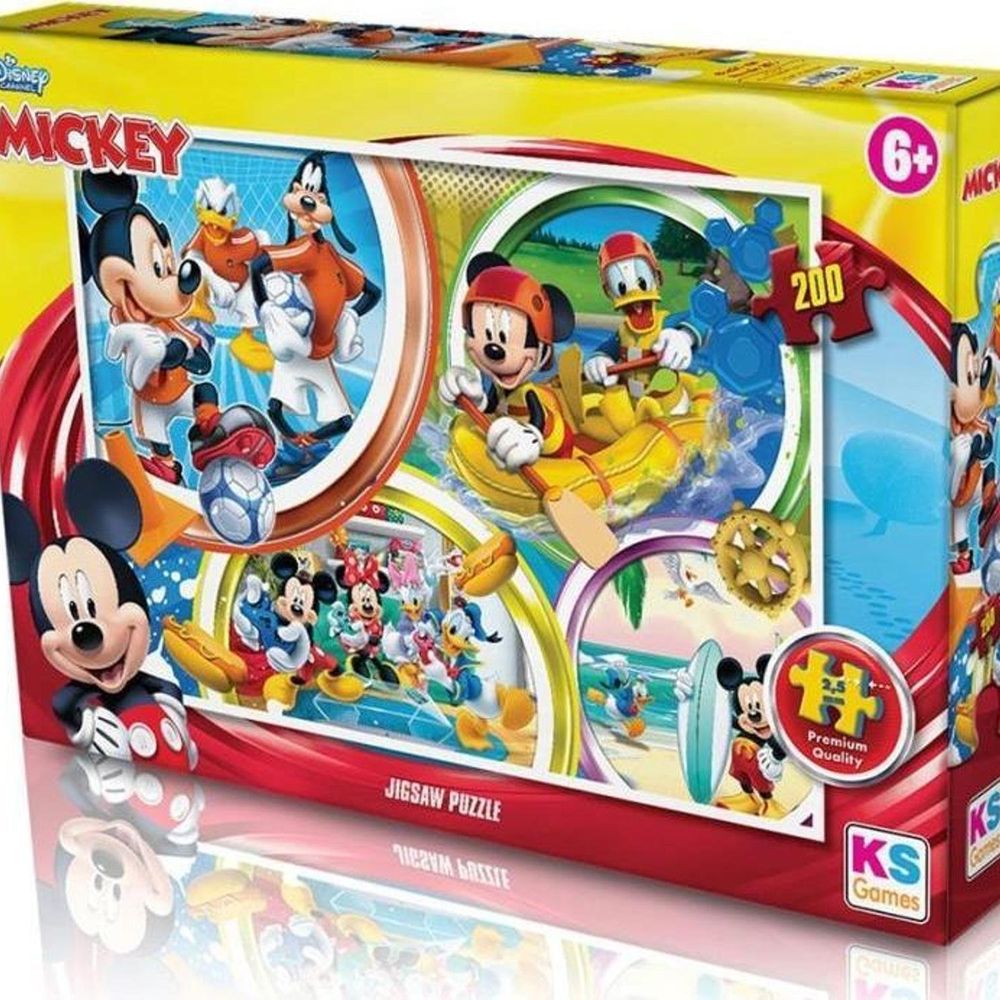 KS Puzzle MCH113 Mickey Mouse 200 Parça Puzzle Fiyatları