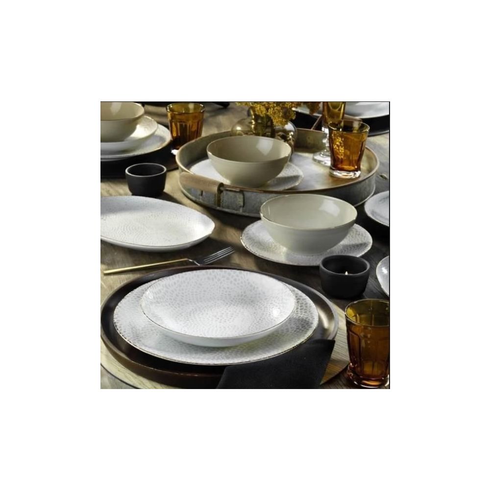 Kutahya Porselen Bone Mare 12 Kisilik 62 Parca Kare Platin Yemek Takimi Bnmr62yt1074520 Parlak Com Tr De