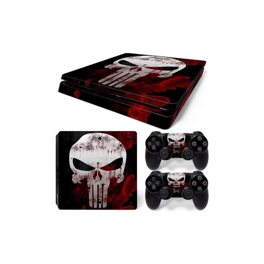 Kt Grup 01 Decoration Punisher Playstation 4 Slim Kasa Sticker Kaplama