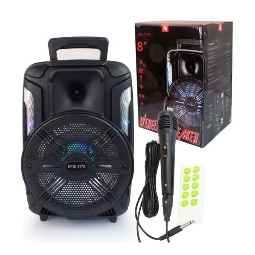 KTS 1175 Mikrofonlu Ledli Bluetooth Hoparlör