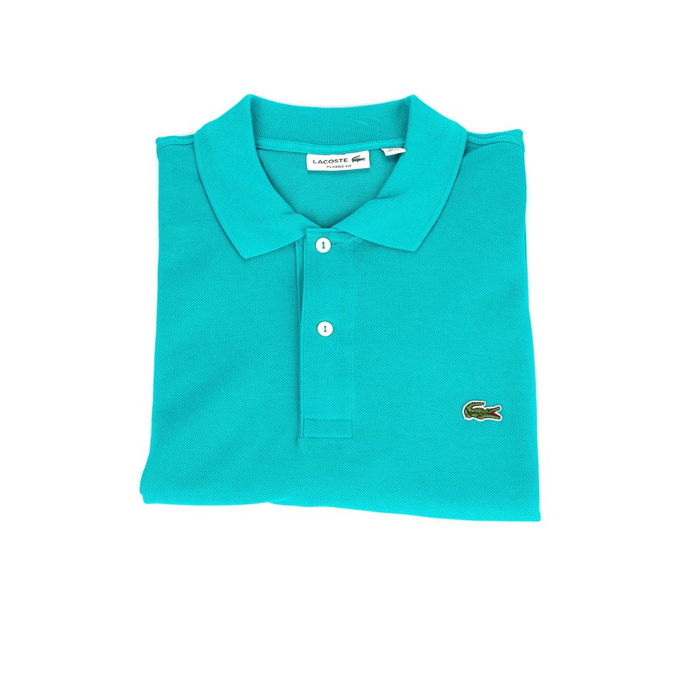 teal lacoste shirt