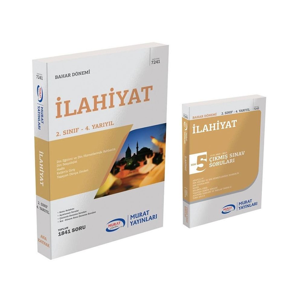 Ilahiyat 2 Sinif 4 Yariyil Bahar Donemi Konu Anlatimli Soru Ve Cikmis Sorular Set Murat Yayinlari Fiyatlari