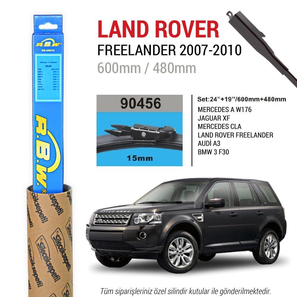 Land Rover Freelander Rbw 07 10 Muz Silecek Takimi Fiyatlari