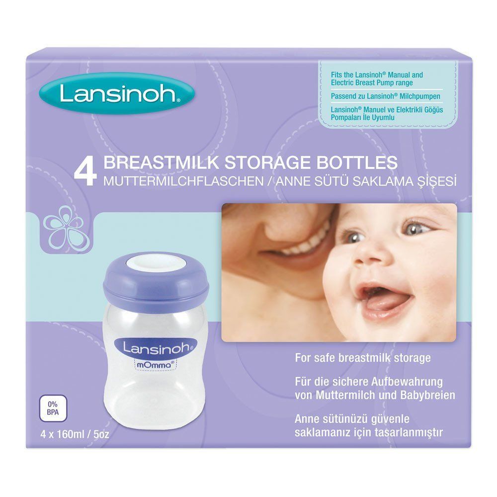 lansinoh 4x160 ml anne sutu saklama sisesi fiyatlari