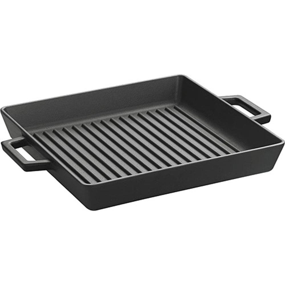 Lava Cookware LVKGT2626K0BLU Signature - Padella in ghisa, colore: Blu cobalto
