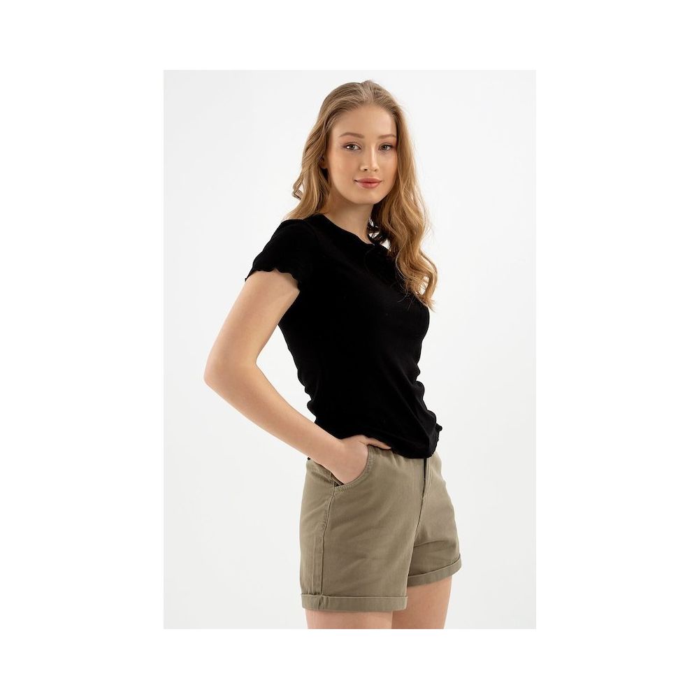 LC Waikiki 8S1688Z8 Kadın Optical Beyaz T-Shirt Fiyatları
