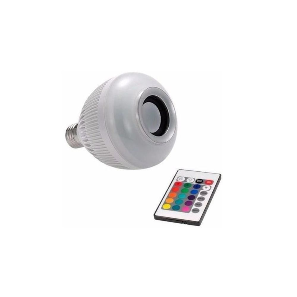Leddolu Music Bulb Akıllı Led Ampul Lamba Bluetooth Hoparlör