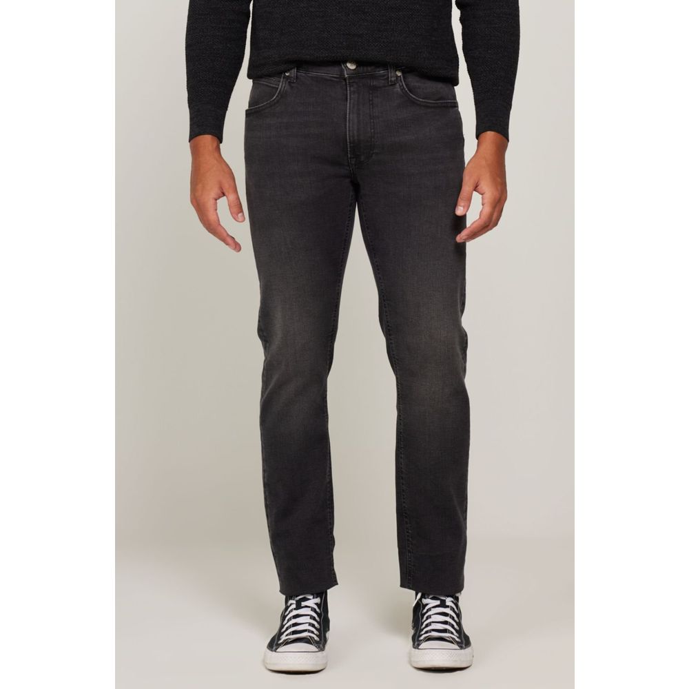 Lee Daren L707PYCB Gri Zip Fly Regular Straght Erkek Jean Pantolon