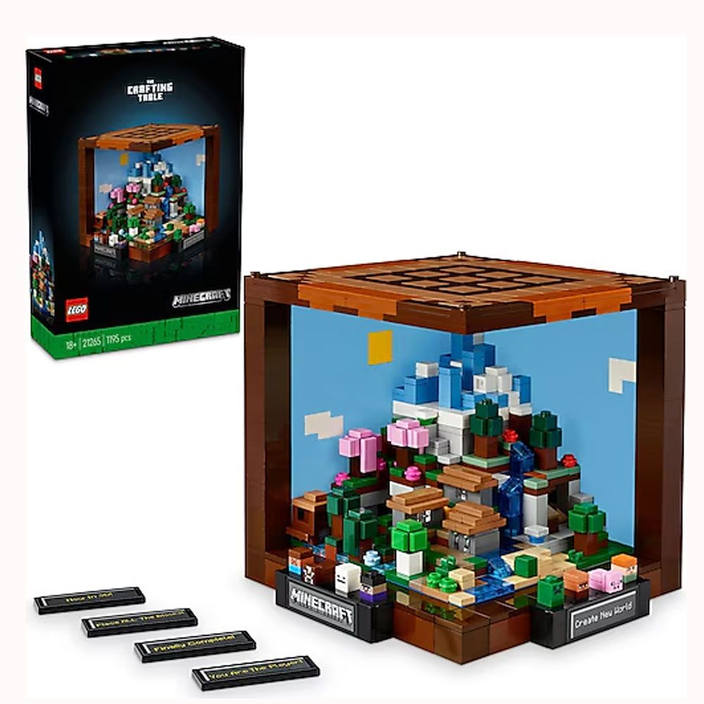 Lego 21265 1195 Parça Minecraft Eşya Yapma Masası Fiyatları