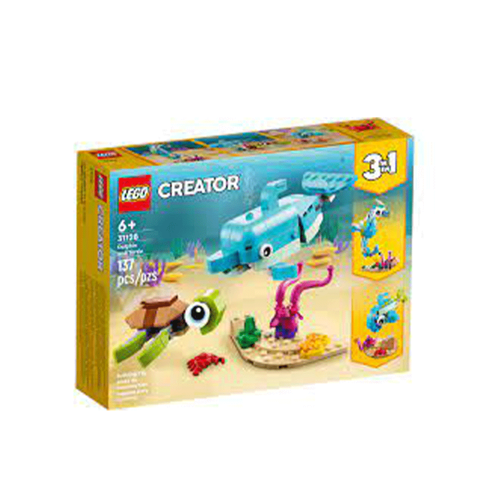 Lego 31128 Creator 137 Parça Yunus ve Kaplumbağa Fiyatları | Cimri