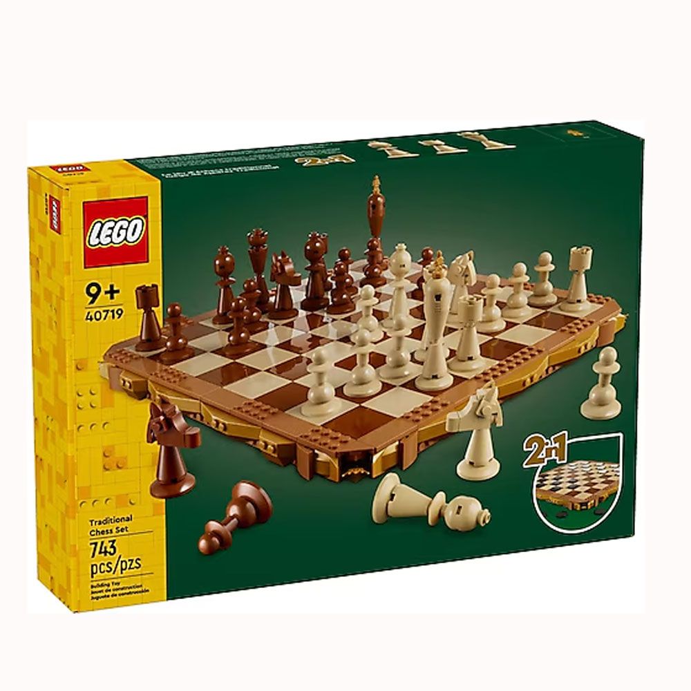 Lego 40719 Traditional Chess Set 9+ Yaş 743 Parça Fiyatları | Cimri