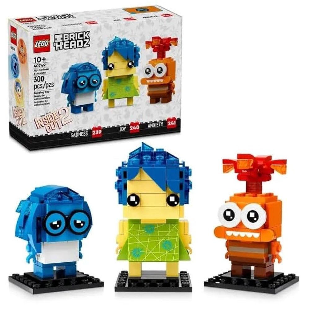 Lego 40749 Brickheadz Joy, Sadness And Anxiety Fiyatları