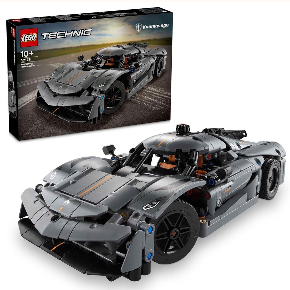 Jojoさん専用 Lego 42173 801 Parça Technic Koenigsegg Jesko Absolut Gri Hiper