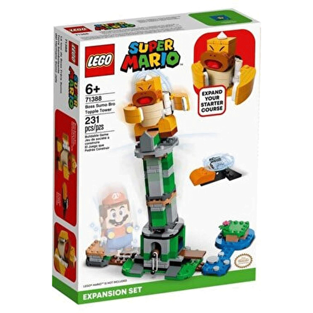 Lego 71388 Super Mario Boss Sumo Bro Devrilen Kule Ek Macera Seti