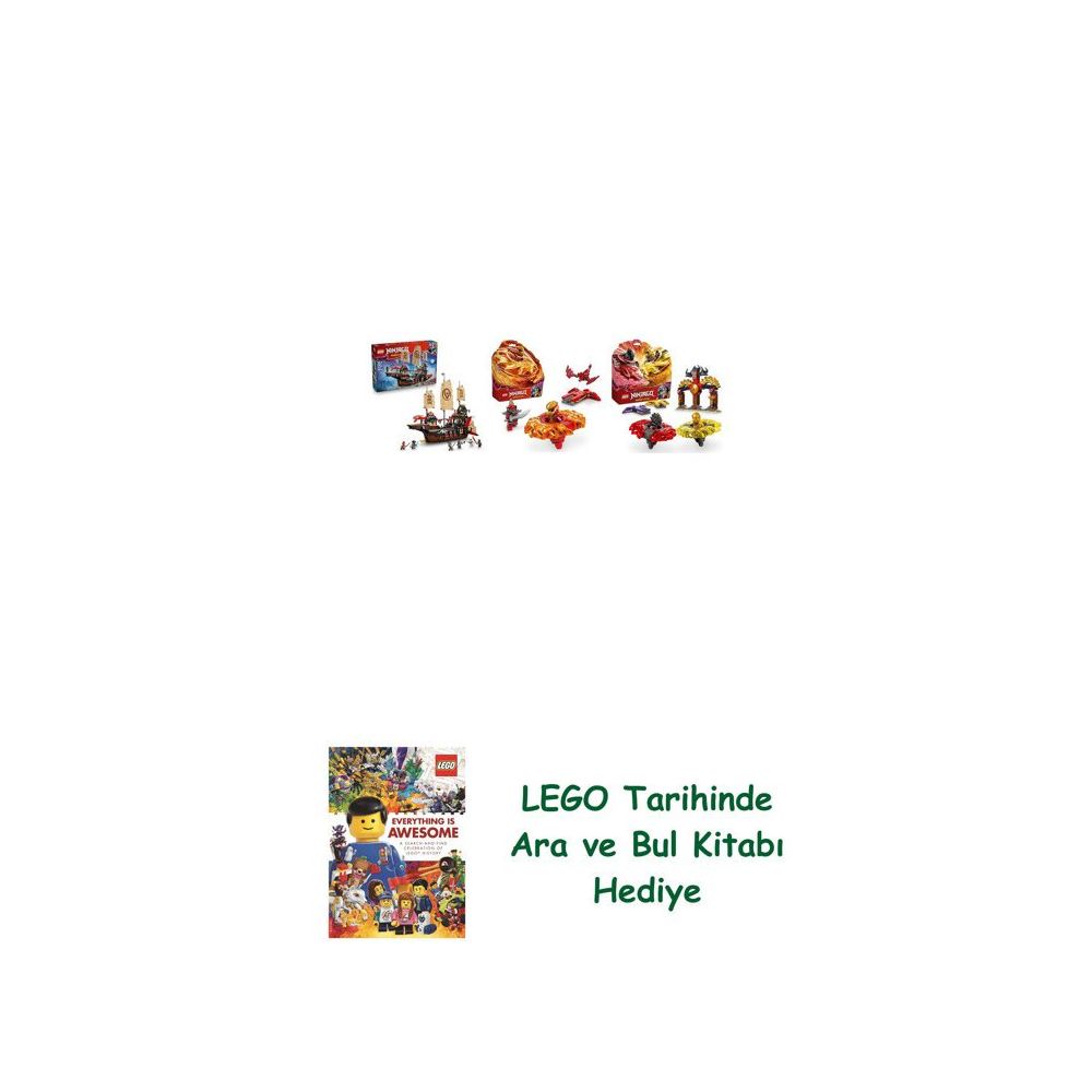 Lego 71848 + 71823 + 71826 Ninjago Seti 154 Fiyatları ve Modelleri