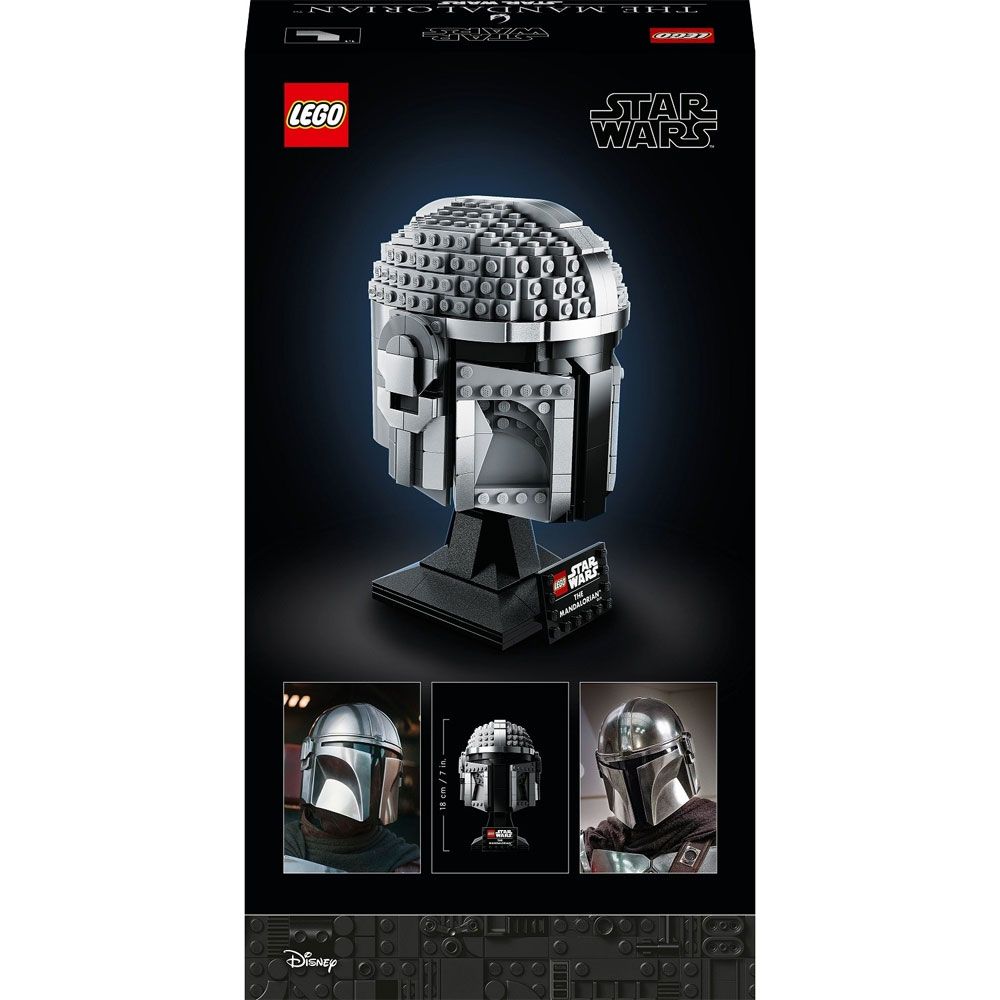 Lego 75328 584 Parça Yetişkinler için Star Wars Mandalorian Kaskı