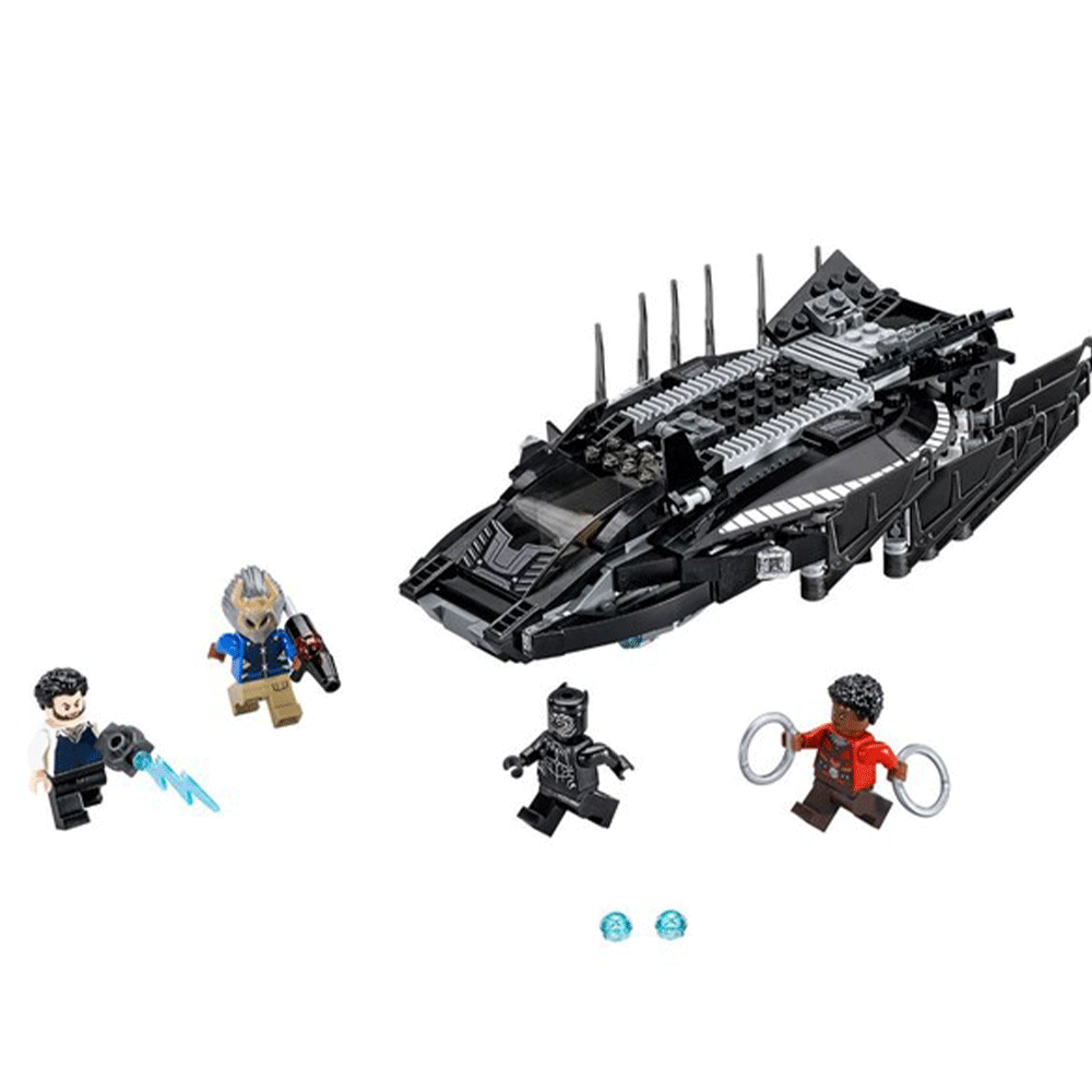 black panther lego guy