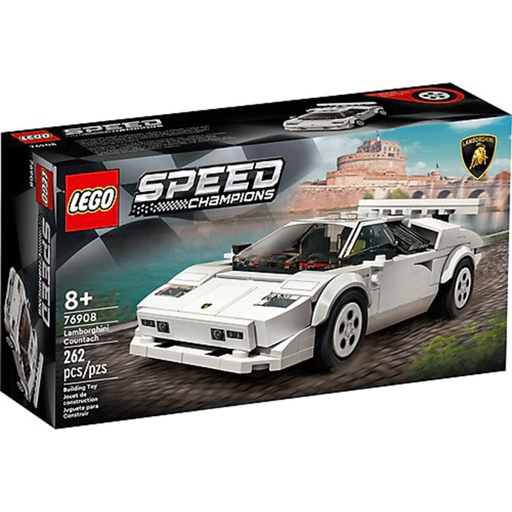 Lego 76908 Speed Champions Lamborghini Countach 62 Parça 8 Yaş