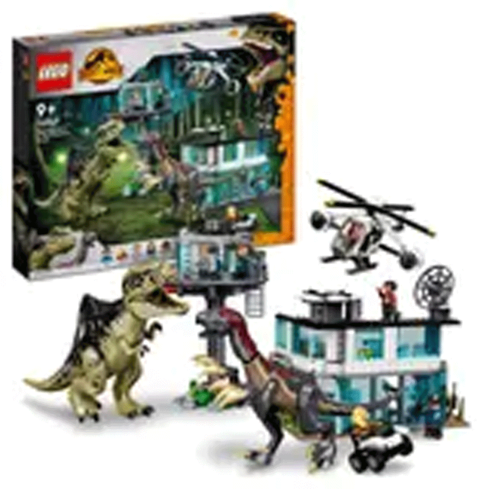 Lego 76949 Jurassic Giganotosaurus ve Therizinosaurus Saldırı