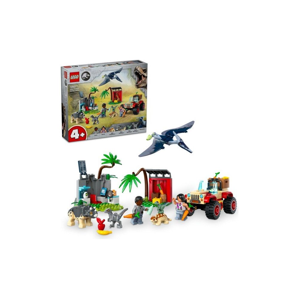 Lego 76963 139 Parça Jurassic World Yavru Dinozor Kurtarma Merkezi