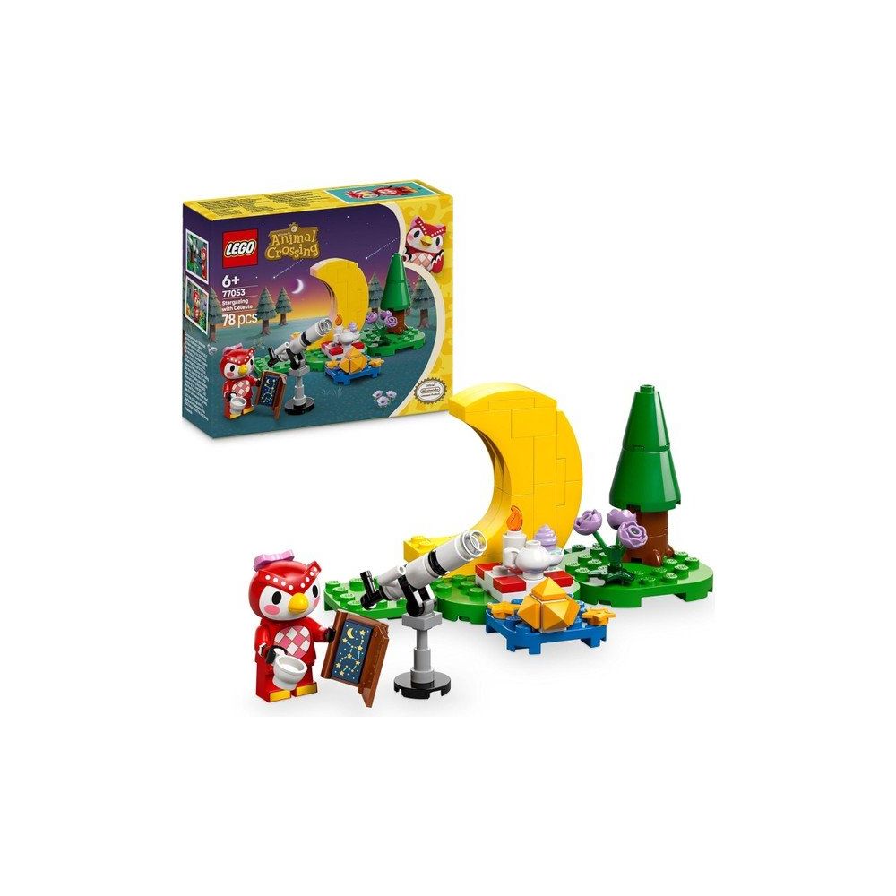 Lego 77053 78 Parça Animal Crossing Celeste ile Yıldız Gözlemleme