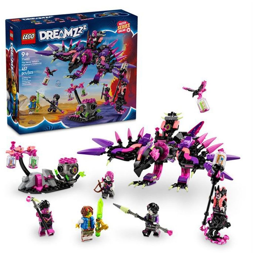 Lego Dreamzzz 71483 The Never Witch's Nightmare Creatures Fiyatları